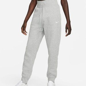 Nike Womens Phoenix Fleece High-Waisted Joggers Sweatpants Medium